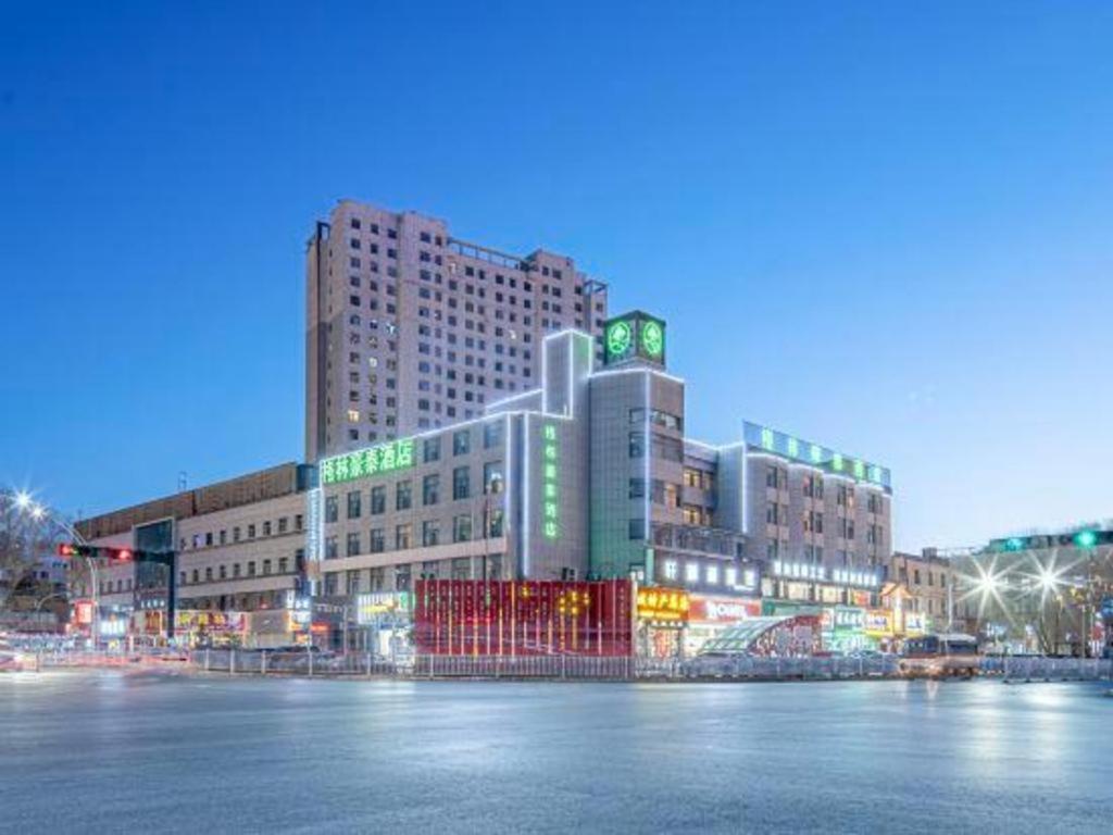 Greentree Inn Geermu Walking Street Business Hotel Golmud Buitenkant foto